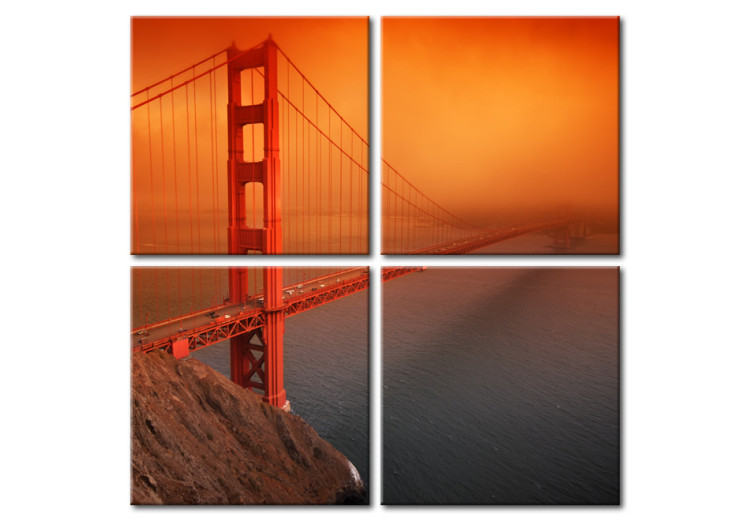 Canvas Print Golden Gate Bridge: San Francisco 50526