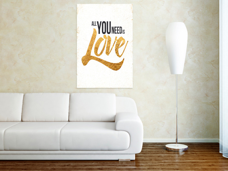 Canvas Print My Home: Love 76926 additionalImage 3