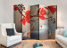 Room Separator Happy Fish II - fish in water and red leaves in Zen motif 98226 additionalThumb 2