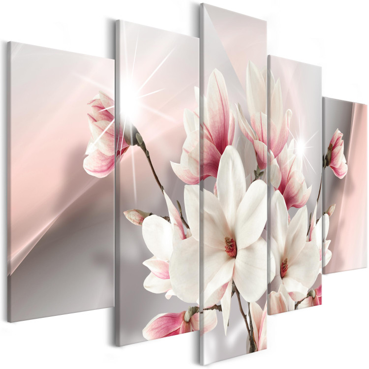 Canvas Magnolia in Bloom (5 Parts) Wide 107236 additionalImage 2