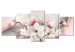 Canvas Magnolia in Bloom (5 Parts) Wide 107236
