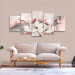 Canvas Magnolia in Bloom (5 Parts) Wide 107236 additionalThumb 3