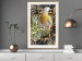 Wall Poster Golden Parrot - butterfly and parrot on a branch against a background of tropical leaves 116436 additionalThumb 24