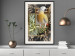 Wall Poster Golden Parrot - butterfly and parrot on a branch against a background of tropical leaves 116436 additionalThumb 23