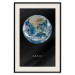 Poster Earth - text and blue-green planet against a black space backdrop 116736 additionalThumb 18