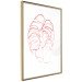 Wall Poster Monstera in Motion - botanical abstraction with tropical pink leaves 119036 additionalThumb 8