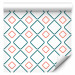 Wallpaper Geometric Embroidery 122336 additionalThumb 1