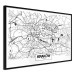 Poster City Map: Kraków - black and white map of Kraków with city name 123836 additionalThumb 10