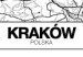 Poster City Map: Kraków - black and white map of Kraków with city name 123836 additionalThumb 10