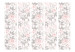 Room Separator Watercolor Roses II (5-piece) - delicate pastel flowers and leaves 124036 additionalThumb 3