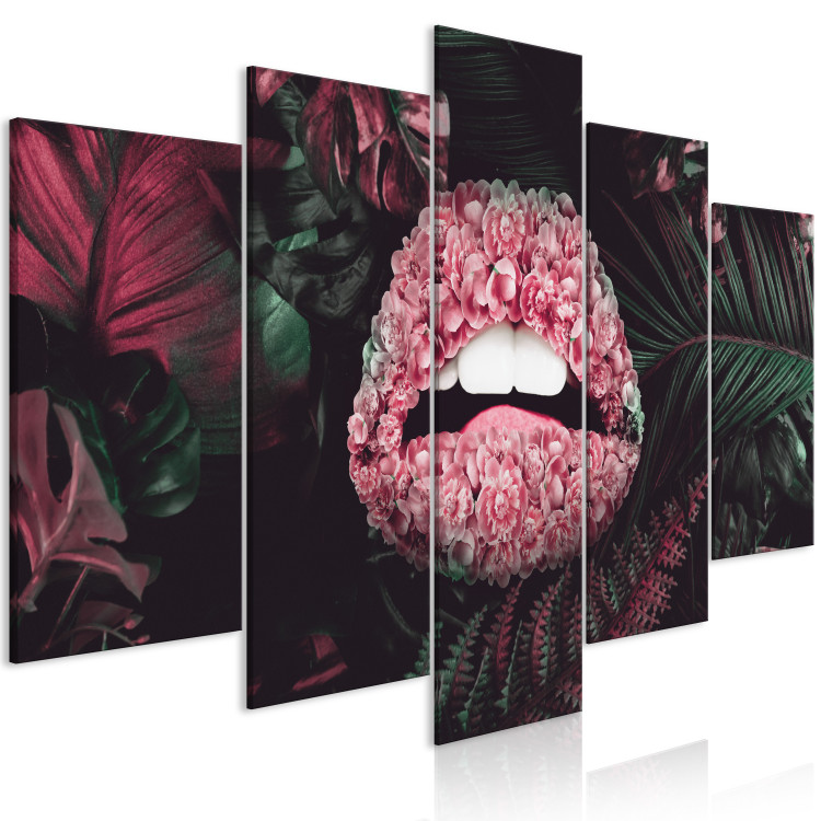 Canvas Jungle Kiss (5 Parts) Wide 125036 additionalImage 2