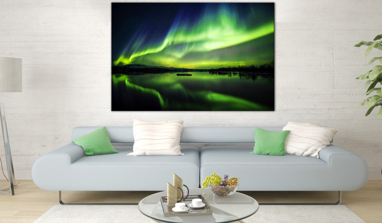 Large canvas print Green Sky [Large Format] 125536 additionalImage 5
