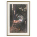 Wall Poster Forest Nobleman - landscape of a forest scene with a deer against trees 126836 additionalThumb 20