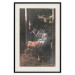 Wall Poster Forest Nobleman - landscape of a forest scene with a deer against trees 126836 additionalThumb 19