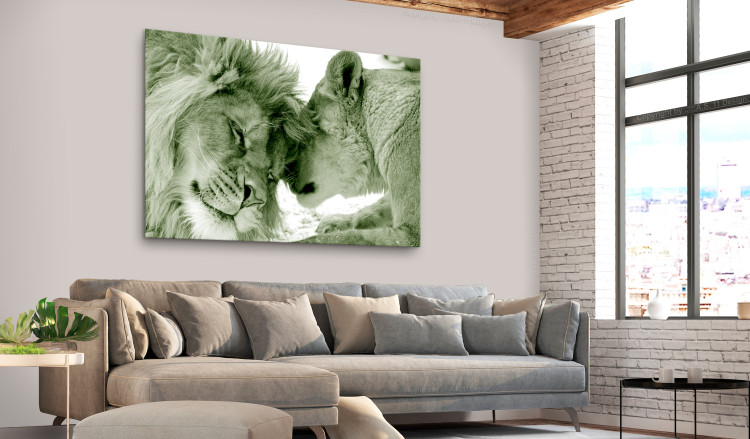 Large canvas print Whisper of Love [Large Format] 128736 additionalImage 5