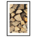 Wall Poster Beauty of Wood - arranged composition of chopped wood into various shapes 131836 additionalThumb 17