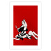 Wall Poster Queen - composition of a woman sitting on a girl in Banksy style 132436 additionalThumb 25