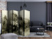 Room Divider Predator from the mountains (beige) II (5-piece) - abstraction with a wolf 132636 additionalThumb 4