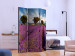 Room Divider Screen Lavender Field: France (3-piece) - landscape of purple lavender fields 132936 additionalThumb 2