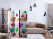 Room Divider Screen Colorful Tulips (3-piece) - cheerful composition in colorful flowers 133236 additionalThumb 4