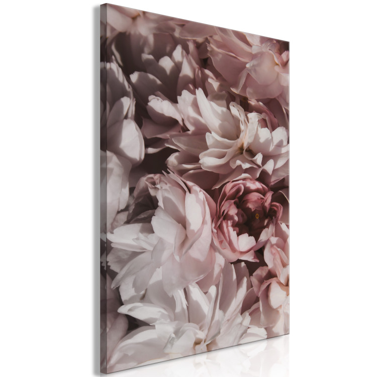 Canvas Art Print Flowers in the shade - Pastel Floral composition in Boho Style 135736 additionalImage 2