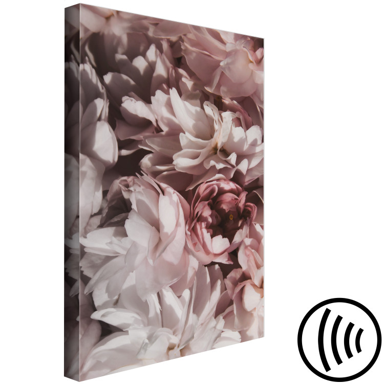Canvas Art Print Flowers in the shade - Pastel Floral composition in Boho Style 135736 additionalImage 6