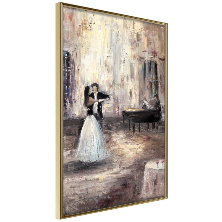 Wall Poster First Dance - dancing couple in a romantic composition 136036 additionalImage 13