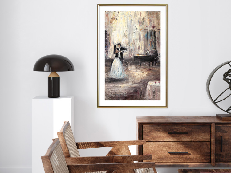 Wall Poster First Dance - dancing couple in a romantic composition 136036 additionalImage 20