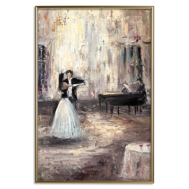 Wall Poster First Dance - dancing couple in a romantic composition 136036 additionalImage 6