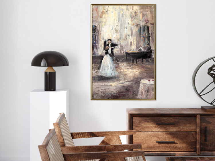 Wall Poster First Dance - dancing couple in a romantic composition 136036 additionalImage 18