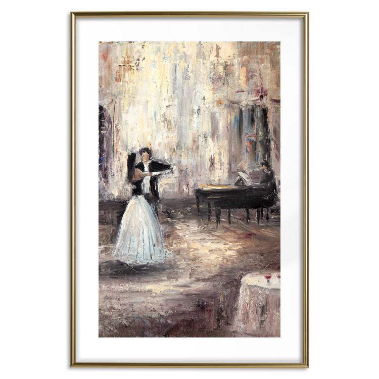 Wall Poster First Dance - dancing couple in a romantic composition 136036 additionalImage 8
