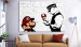 Large canvas print Mario Bros (Banksy) [Large Format] 137536 additionalThumb 4