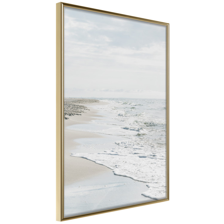 Poster Peaceful Shore - romantic landscape of a tranquil beach and sea waves 137836 additionalImage 8