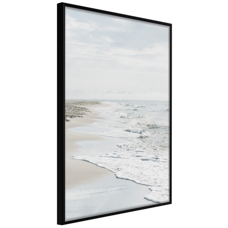 Poster Peaceful Shore - romantic landscape of a tranquil beach and sea waves 137836 additionalImage 3