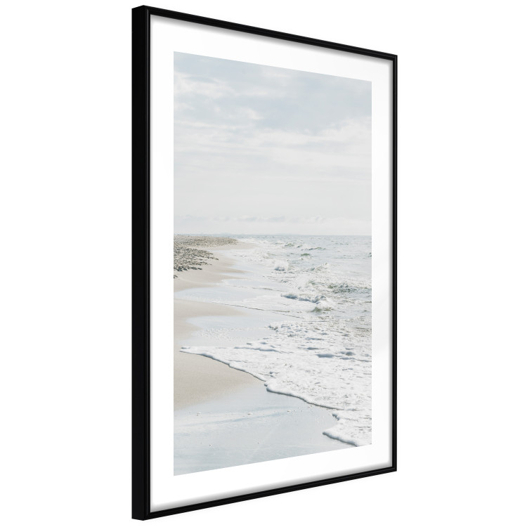 Poster Peaceful Shore - romantic landscape of a tranquil beach and sea waves 137836 additionalImage 4