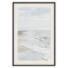 Poster Peaceful Shore - romantic landscape of a tranquil beach and sea waves 137836 additionalThumb 25
