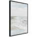 Poster Peaceful Shore - romantic landscape of a tranquil beach and sea waves 137836 additionalThumb 4