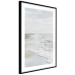 Poster Peaceful Shore - romantic landscape of a tranquil beach and sea waves 137836 additionalThumb 4
