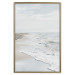 Poster Peaceful Shore - romantic landscape of a tranquil beach and sea waves 137836 additionalThumb 11