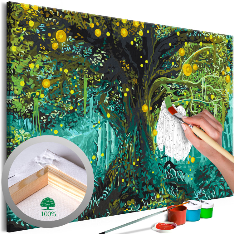 Paint by Number Kit Jungle Tree 137936