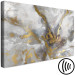 Canvas Print Marble Structure (1-piece) Wide - abstraction in golden spots 138136 additionalThumb 6