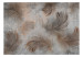 Photo Wallpaper Breeze - bird feather motif on greyish concrete texture 138236 additionalThumb 1