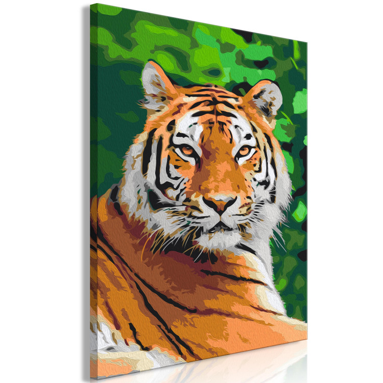 Paint by Number Kit Tiger in Green 138436 additionalImage 4