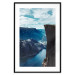 Poster Preikestolen - picturesque landscape of rocky mountains and a large lake 138736 additionalThumb 26