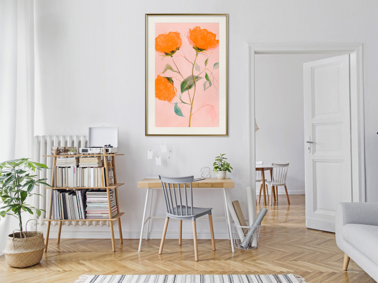 Wall Poster Orange Flowers [Poster] 142836 additionalImage 16