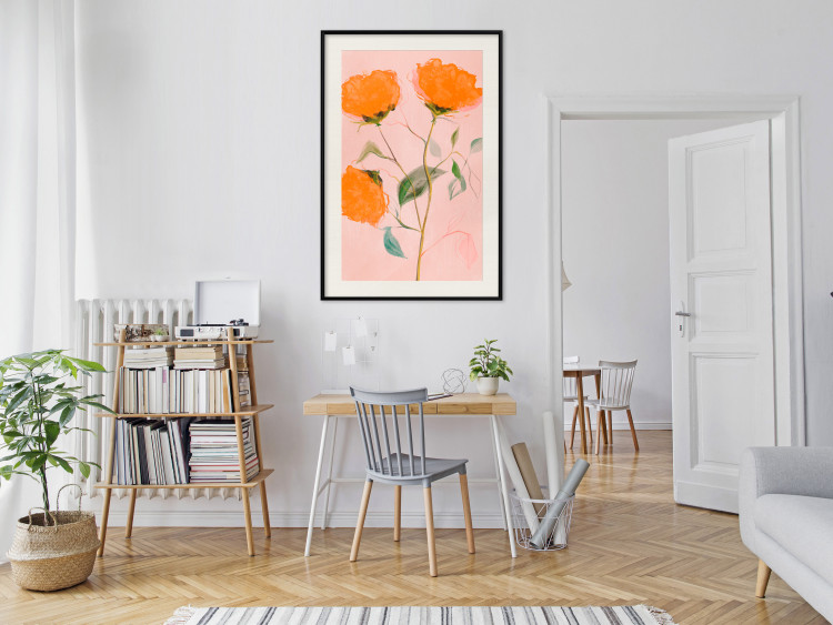 Wall Poster Orange Flowers [Poster] 142836 additionalImage 25