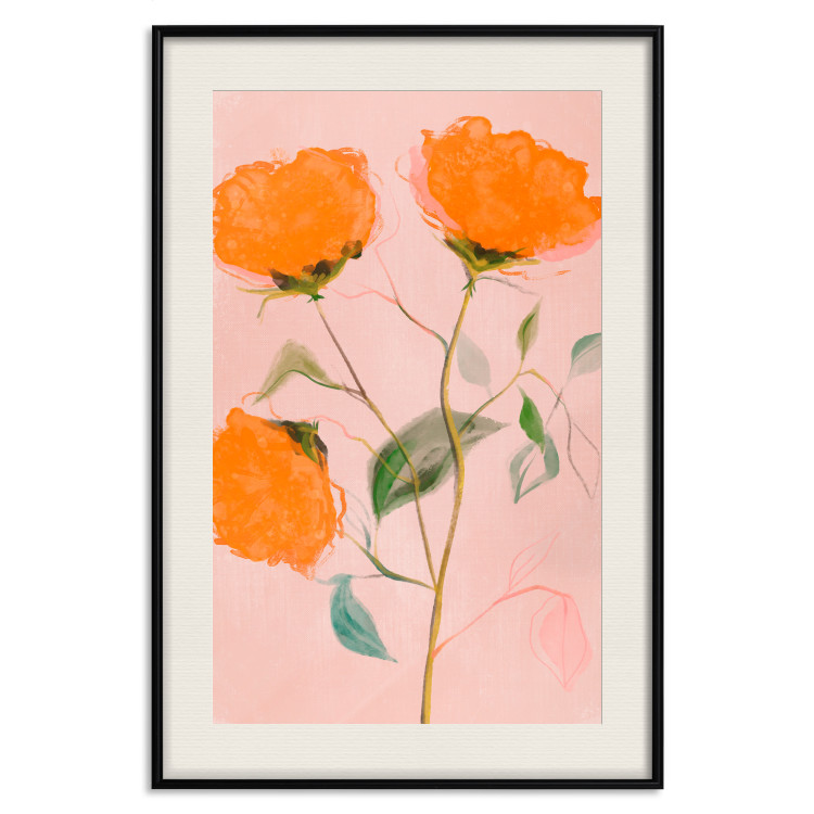 Wall Poster Orange Flowers [Poster] 142836 additionalImage 24