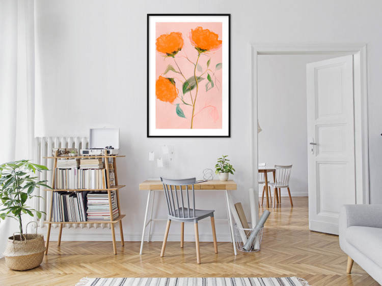 Wall Poster Orange Flowers [Poster] 142836 additionalImage 17
