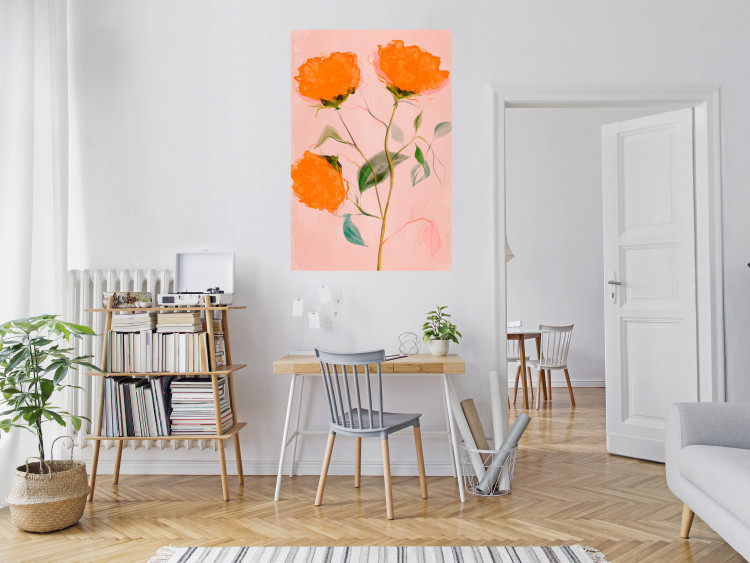 Wall Poster Orange Flowers [Poster] 142836 additionalImage 7