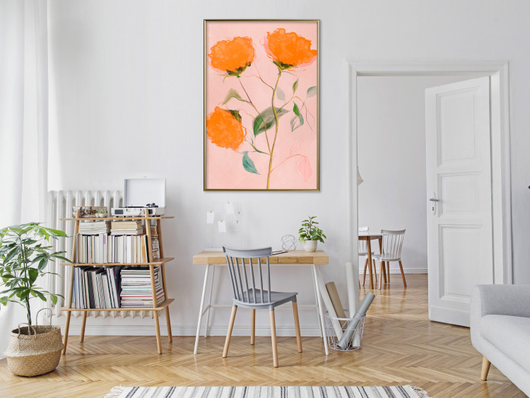 Wall Poster Orange Flowers [Poster] 142836 additionalImage 21